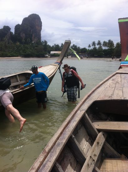 Eine rutschige Angelegenheit...aber alles ist heile geblieben