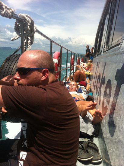 Wo auch sonst...wir auf unserem Lieblingsplatz...in der Sonne