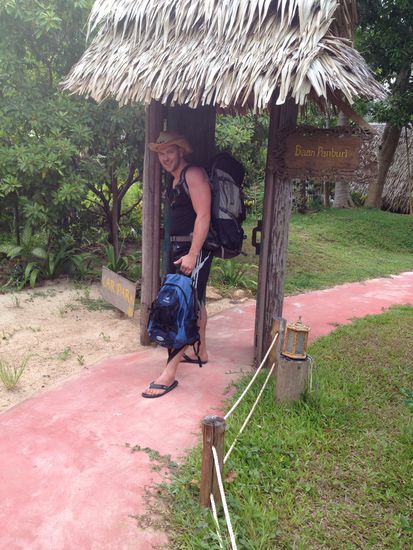 Ankunft in unserem Resort