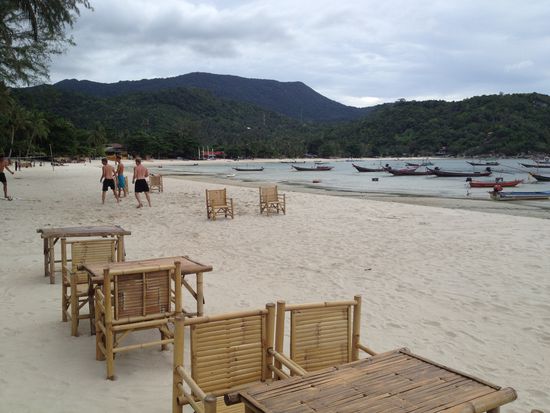 Hier die Aussicht in die andere Richtung