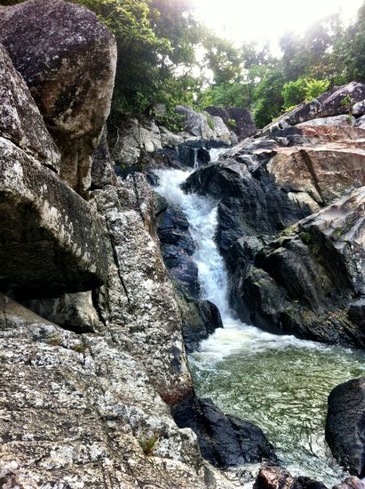 Und hier der "Wasserfall" 