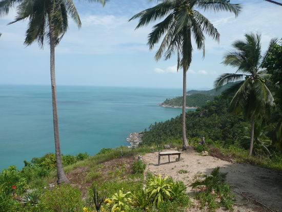Der Ausblick von der rettenden Hütte aus....wenigstens etwas Belohnung 