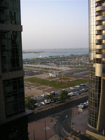 Der Blick auf's Meer von dem anderen Balkon aus