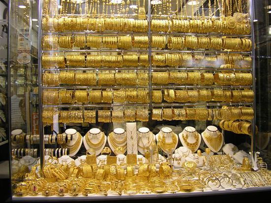 Gold über Gold