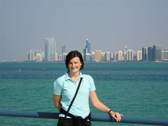 Skyline mit mir davor