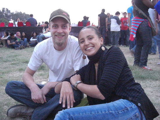 Wir, das sind meine Mitbewohner Magnus und Jacky...