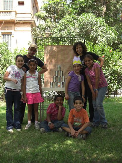 Amena, Haitham, Heba, Karim, Omar, Heba, Hana, Farida