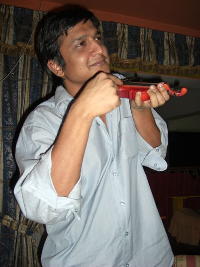 Sumit sorgte für die musikalische Untermalung 