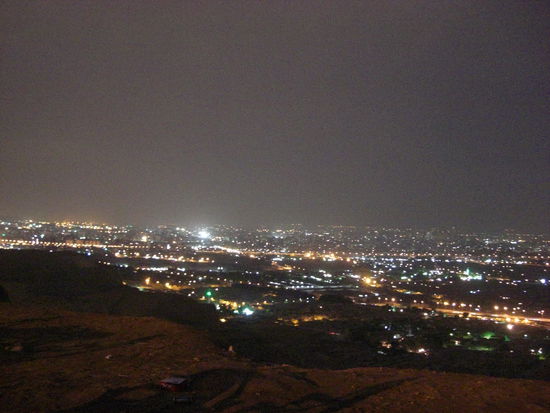 Lichtermeer: Kairo vom Mokattam-Hügel aus