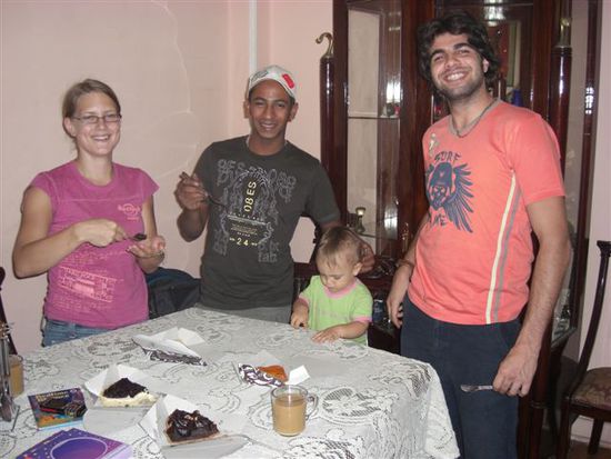 Anna, Speed, das Geburtstagskind und Seif