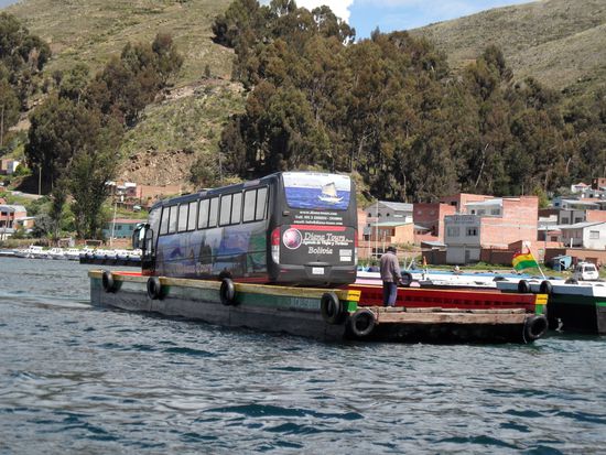 Wackelige Angelegenheit - unser Reisebus