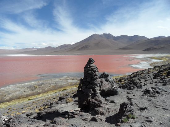 Laguna Colorada - die Rote Lagune