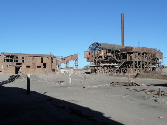 Die ehemalige Produktionsstätte Santa Laura