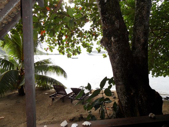 Der Blick von unserer Terrasse