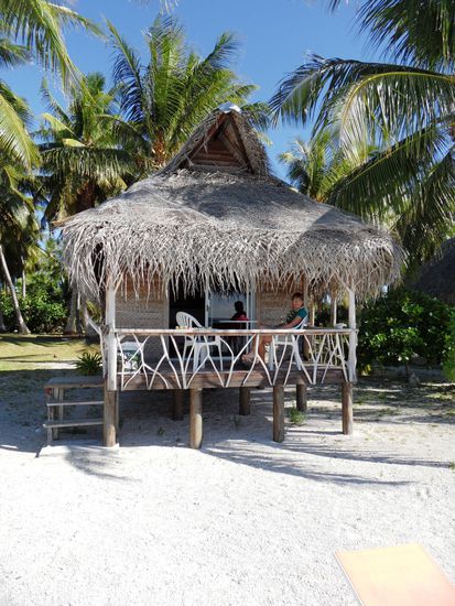 Unsere Traumhütte am Strand