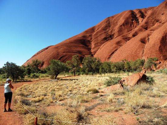 Umrundung des Uluru
