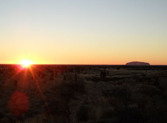 Sonnenaufgang im Outback