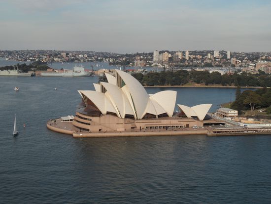 Blick von der Harbour Bridge aus