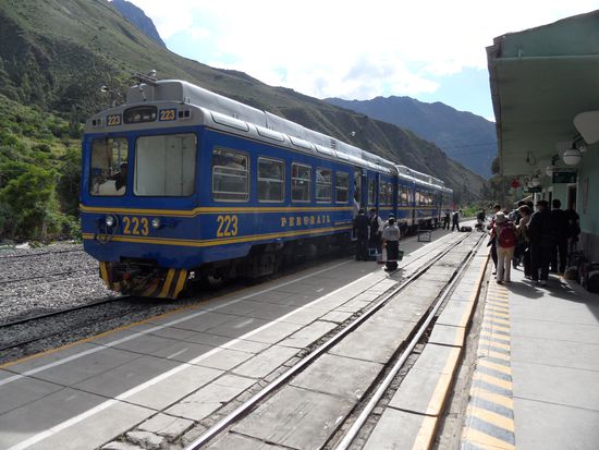 Peru Rail - Zug von Ollanta nach Aguas Calientes
