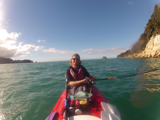 Schön die GoPro wieder zu haben... und das Angeln sieht zwar schön aus, aber erfolgreich war es überhaupt nicht.