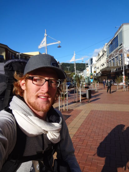 ... und in Wellington angekommen, da waren auf einmal wieder so viele Menschen, und hohe Häuser. Das war wirklich ein kleiner Kulturschock. 