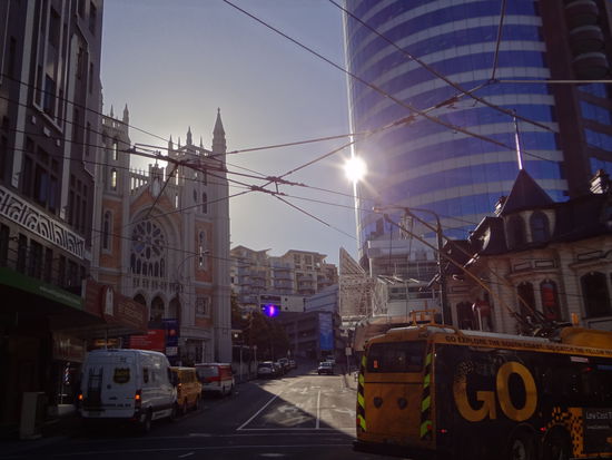 Alles auf einmal wieder so groß und voller Menschen. Aber die Sonne war auch wieder da.