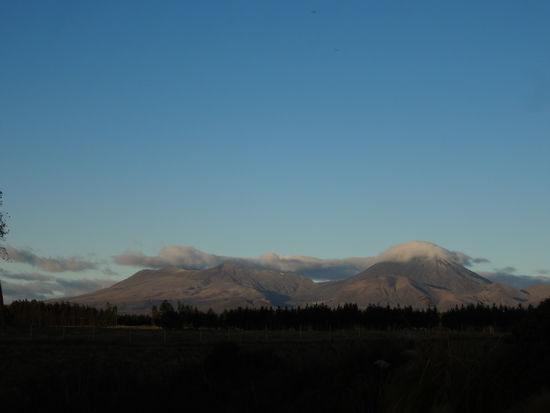 Da wollte ich hoch. Und wie immer: Glück mit dem Wetter.