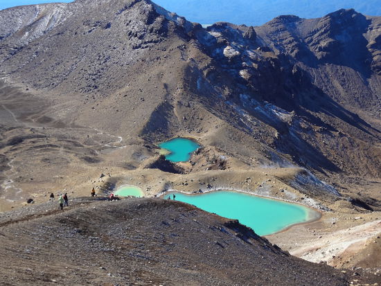 Emerald Lakes. Einfach tolle Farben.