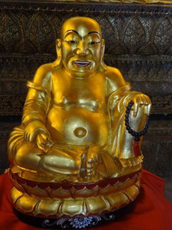 Und der gemütliche dicke Buddha.