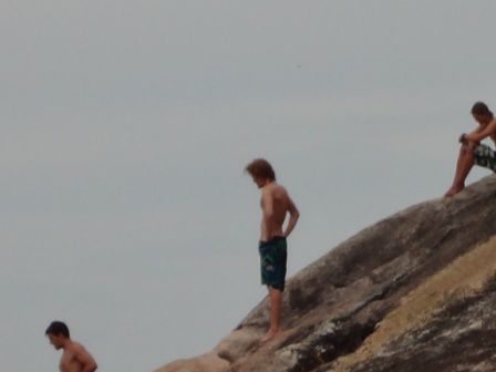 Da saß Chris noch am Strand und hat fotographiert...