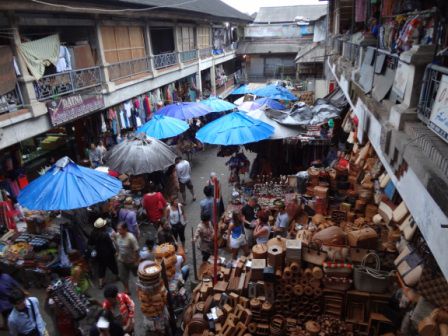 Das war der Markt in Ubud.