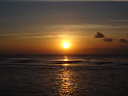 inkl. der schönsten Sonnenuntergänge.