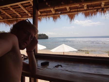 Das war der Blick vom Restaurant aus.