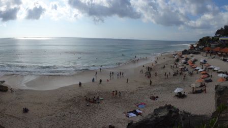 Dann waren wir noch am Dreamland Beach...