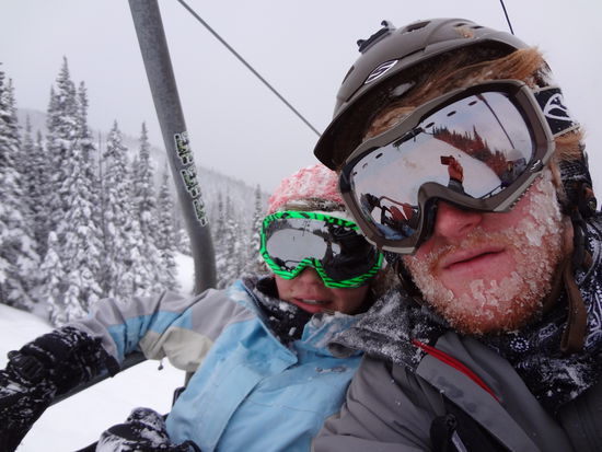 Ganz schön kalt wars.