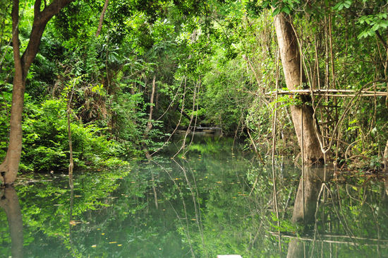 Auf dem Weg zum Wasserfall