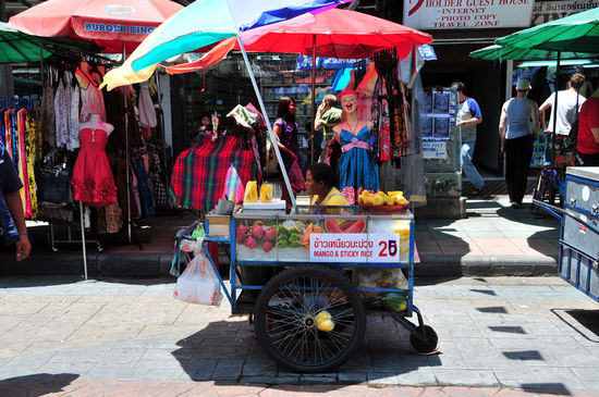 Fruchtstand an der Khao San Road