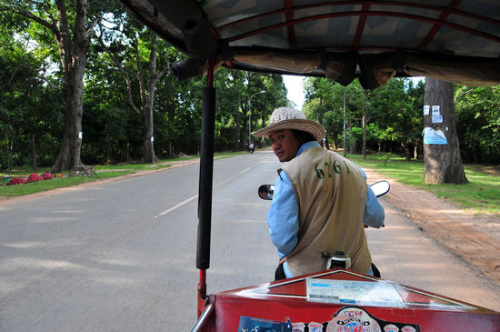 einer unserer beiden Fahrer.