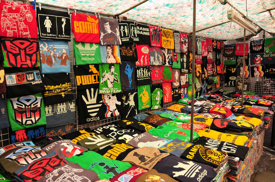 T-Shirts in der Khaosan Road