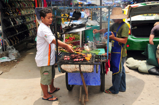Bangkok....Essen auf Rädern
