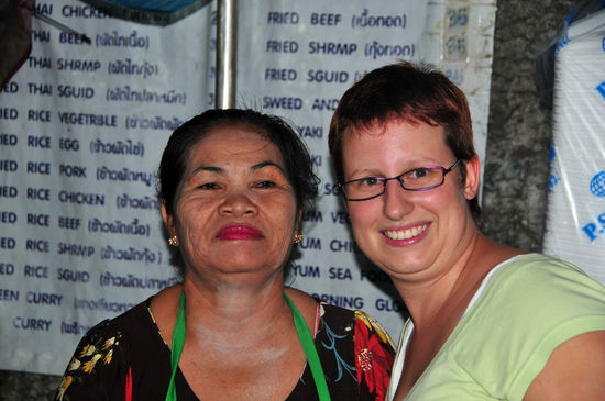 Unsere Garküchen Mama und Tanja