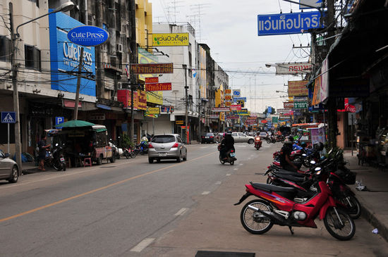 Hauptstrasse von  Phitsanulok