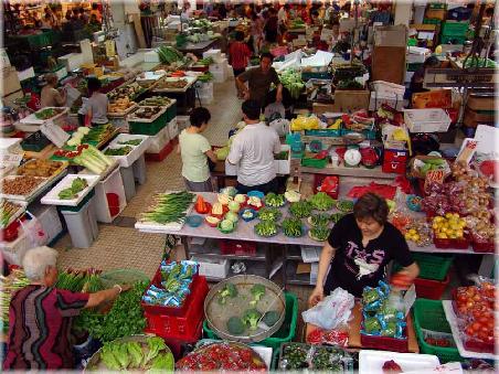 China Gemüsemarkt