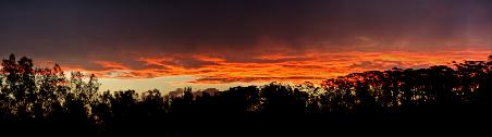 Sonnenuntergang in Port Macquarie