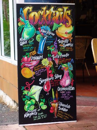 Schöne Schilder in Port Douglas