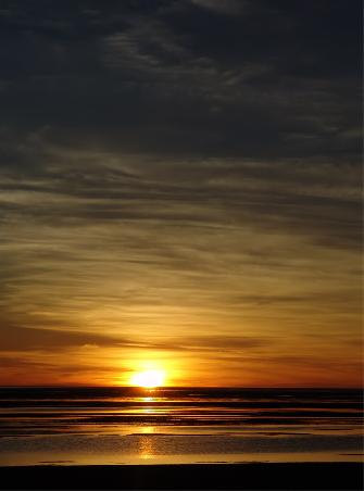 Sunset itselfs