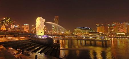 Merlion und Durian