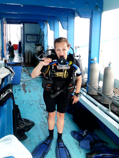 Ich in voller Montur!