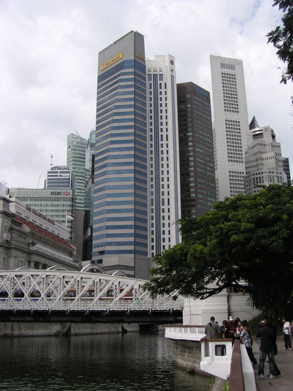 Innenstadt von Singapur.