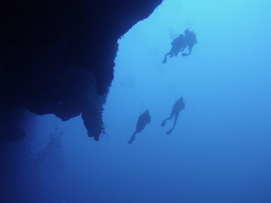 Tauchen im Blue Hole